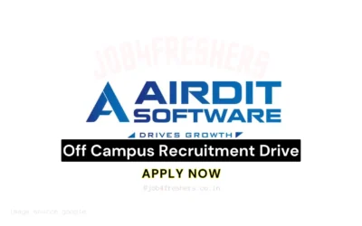 Airdit Off Campus Hiring – Software Engineer Trainee Role