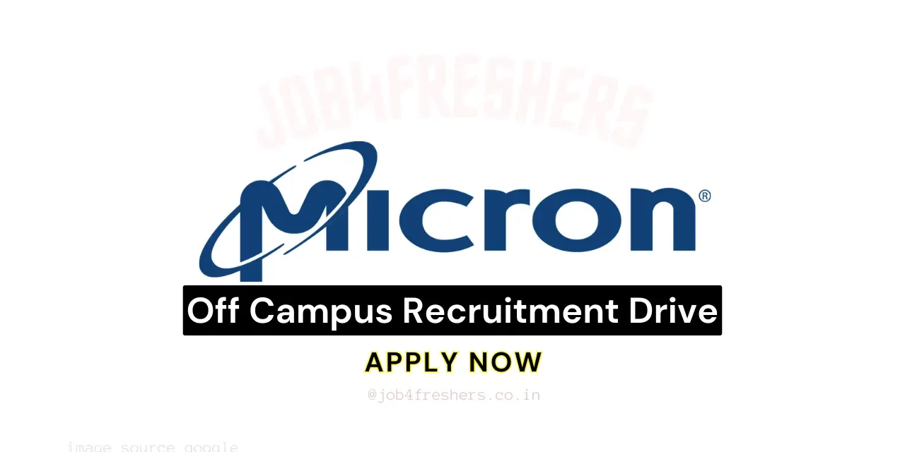 Micron is hiring Associate Engineer for Hyderabad Office