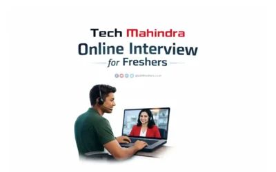 Tech Mahindra Online Interview 2026 for Freshers | Customer Support Associate BPO Hiring India