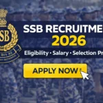 SSB Constable Recruitment 2026 | 827 posts | 10th Pass Notification