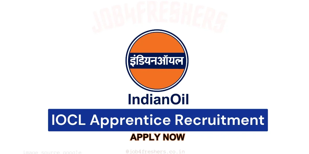IOCL Recruitment Apprentice 2026 (Western Region) – 405 Posts