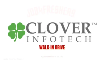 Clover Infotech Walk-in Drive for Trainee role | Venue- Pune