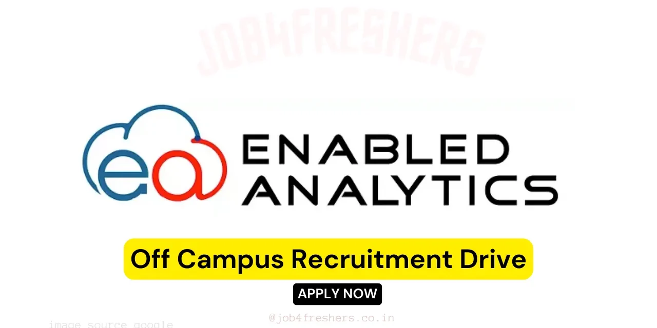 Enabled Analytics Hiring Junior Software Engineer | Hyderabad