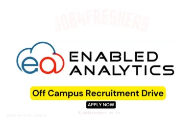 Enabled Analytics Hiring Junior Software Engineer | Hyderabad