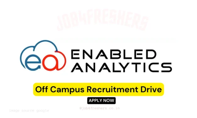 Enabled Analytics Hiring Junior Software Engineer | Hyderabad