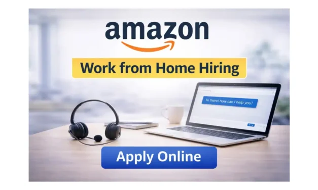 Amazon Work From Home Hiring 2026- HR Live Support Associate