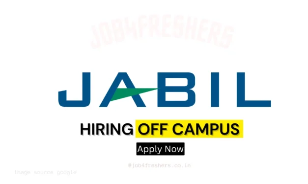 Jabil Graduate Apprentice Trainee Recruitment 2026 | Jobs for Freshers