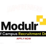 Modulr Off Campus Drive – Software Development Engineer in Test
