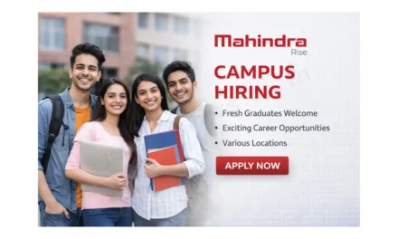 Mahindra Campus Hiring 2026 Across India For BTech / MTech Graduates