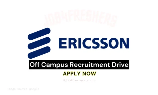 Ericsson Recruitment 2026 | Software Developer | Apply Now