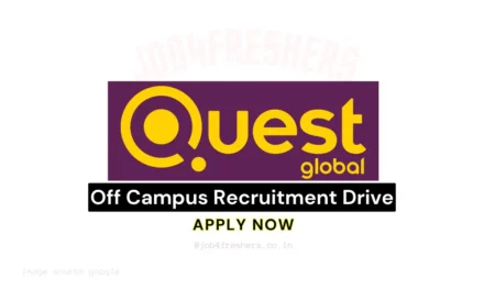 Quest Global is Hiring CNC Programmer Across India | Off Campus Drive