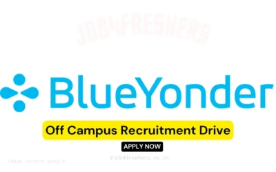 BlueYonder Recruitment 2026- Software Engineer | Bangalore