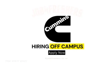Cummins Off Campus Drive – Electronic Systems Engineer | Pune