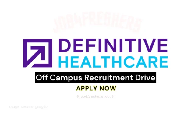 Definitive Healthcare Hiring Analyst | Bengaluru |0-1 Year