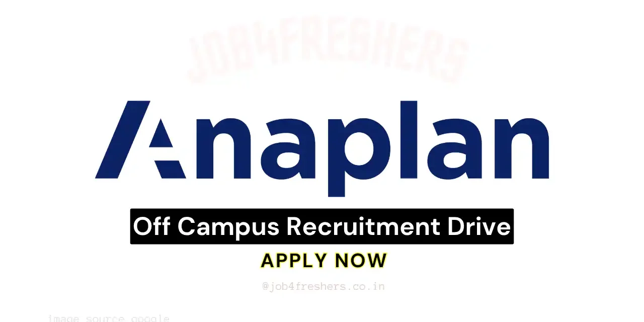 Associate Software Engineer Job by Anaplan | Bachelor’s degree