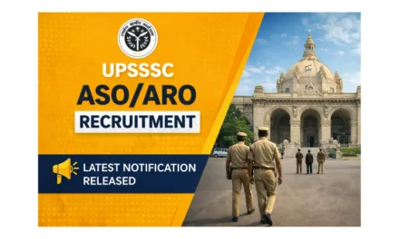 UPSSSC ASO/ARO Recruitment Notification Out- Total 929 Vacancies