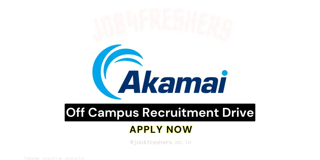 Akamai Work From Home Job Hiring Software Engineer | Recruitment Drive
