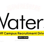 Waters Corporation is conducting an Off Campus Drive for Bangalore Office