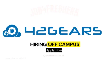 42Gears Software Engineer Role | Bengaluru | Off Campus Drive 2026