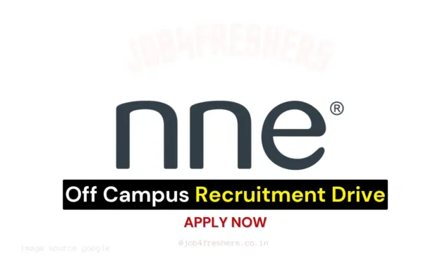 NNE Hiring Trainee Engineer | Bengaluru Location – Apply Online