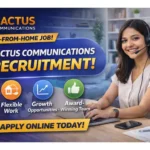 Cactus Hiring Customer Care Advisor Remotely | Work From Home Job