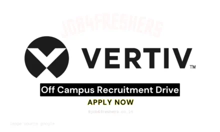 Vertiv is hiring Graduate Engineer Trainee for Pune Location
