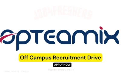 New Vacancy by Opteamix – Trainee Software Engineer | Bengaluru