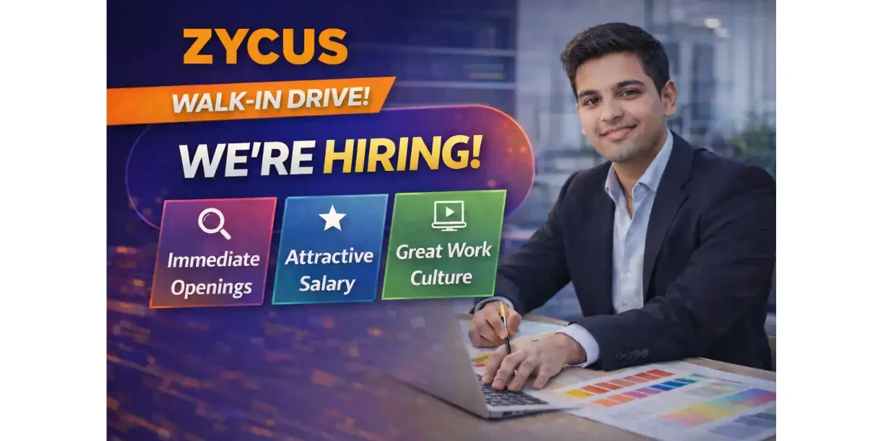 Zycus Walk-in Drive Internship 2026 | Bangalore | BE/ BTech and MCA