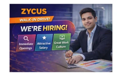 Zycus Walk-in Drive Internship 2026 | Bangalore | BE/ BTech and MCA