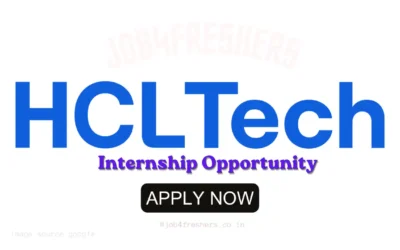 HCLTech is Hiring for Interns in Bangalore Location | Internship Opportunity