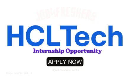 HCLTech is Hiring for Interns in Bangalore Location | Internship Opportunity