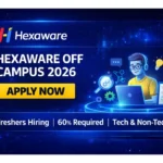Hexaware Hiring Junior Management Trainee 2026 | Chennai