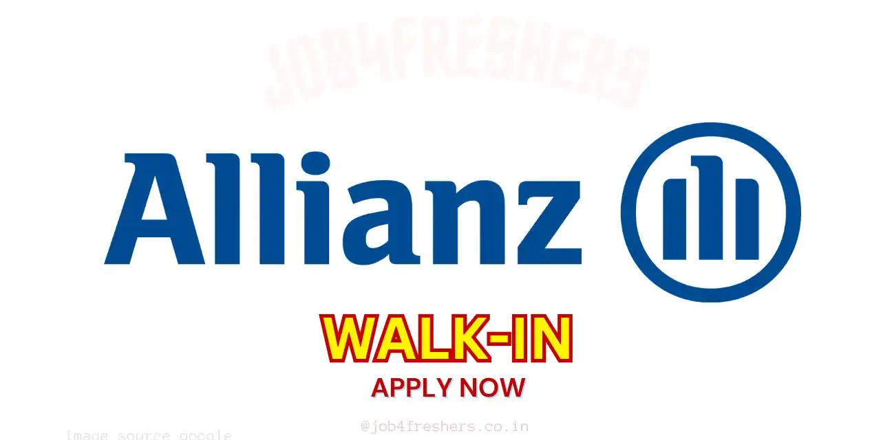 Allianz Services Walk In Drive – Associate Customer Service | Latest Opportunity
