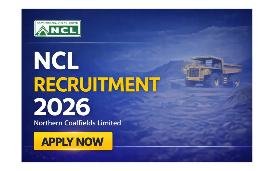 NCL Recruitment 2026: 577 Trainee, Paramedical Staff and Overseer Posts
