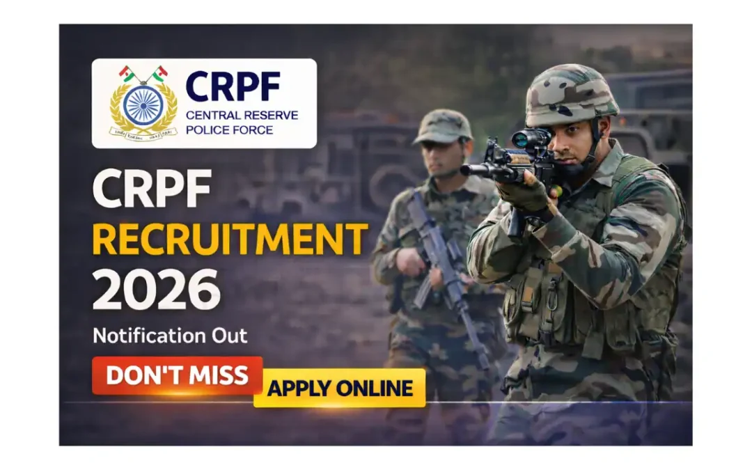 CRPF Constable Recruitment for Technical, Tradesmen and Pioneer | 9195 Vacancies
