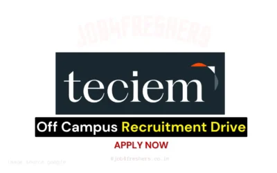 Teciem Off Campus Job Update for Associate Software Engineer