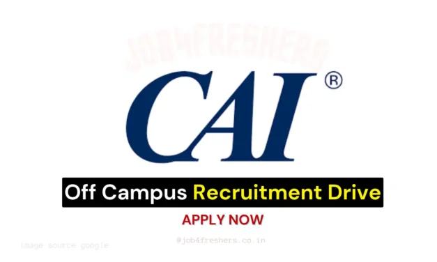 CAI Off Campus Drive 2026 | Associate Software Engineer | Bengaluru