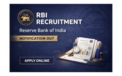 RBI Junior Engineer Recruitment 2026 – 11 Civil and Electrical Vacancies
