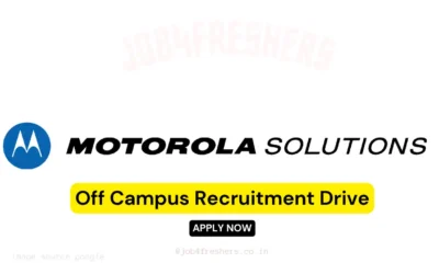 Motorola Solutions Apprentice Hiring in Gurgaon | Sales Apprentice Trainee