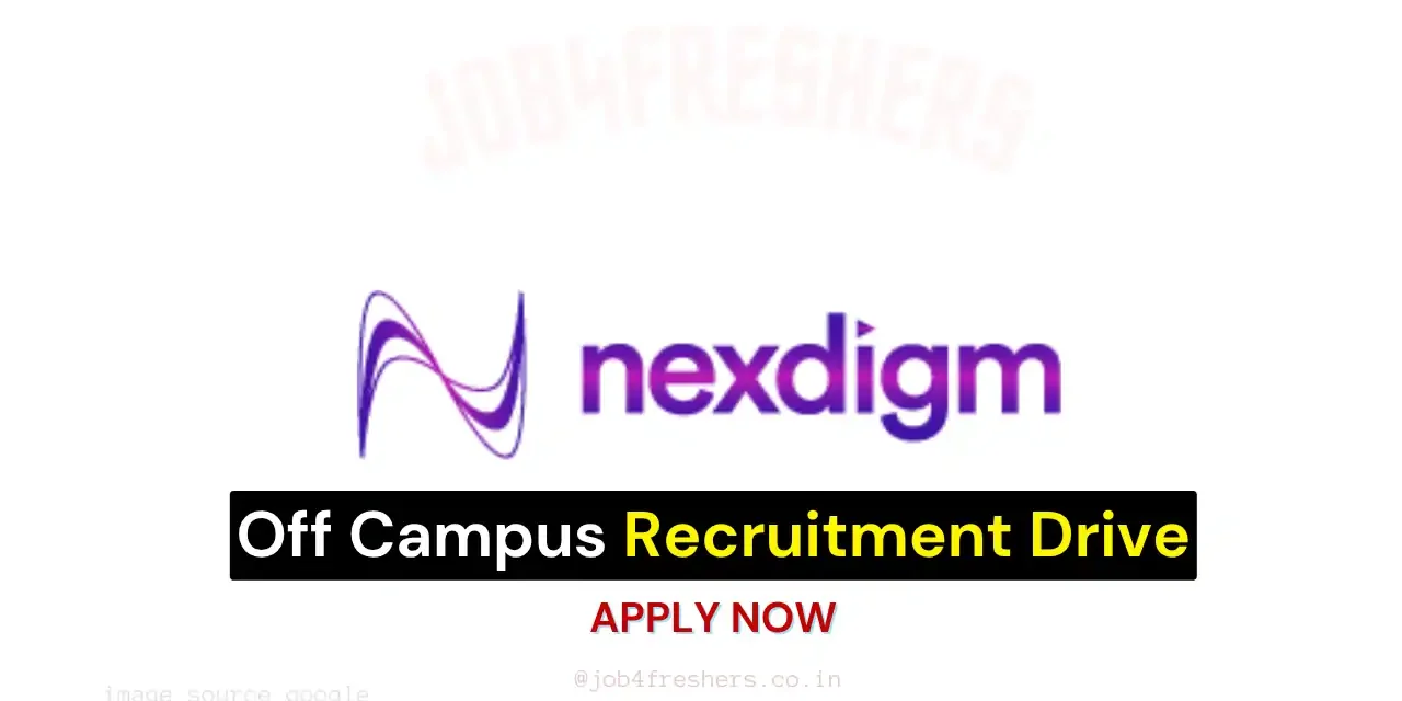 Nexdigm Off Campus Hiring for Assistant Manager | Gurugram