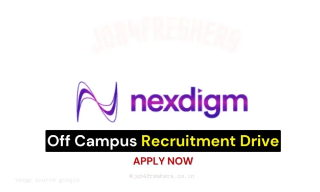 Nexdigm Off Campus Hiring for Assistant Manager | Gurugram