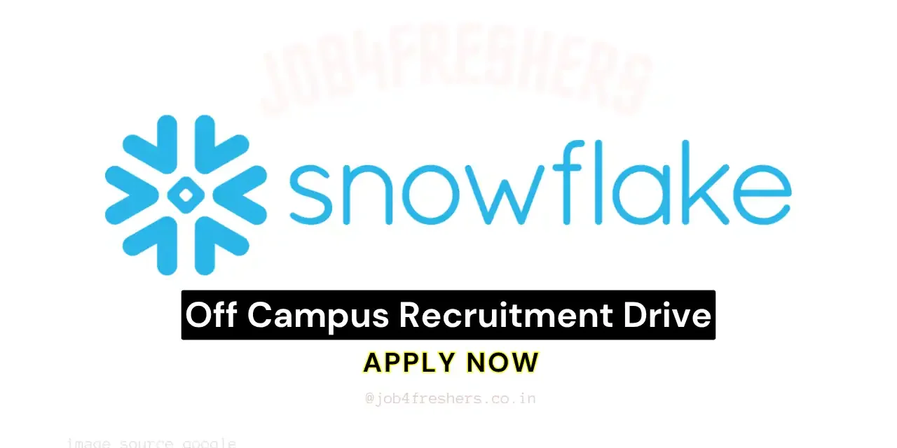 Latest Freshers Internship by Snowflake | Data Engineer Intern | Pune