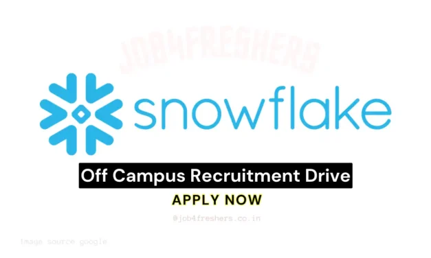 Latest Freshers Internship by Snowflake | Data Engineer Intern | Pune