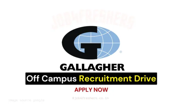 Gallagher Off Campus Drive 2026 | Associate Software Engineer | Chandigarh