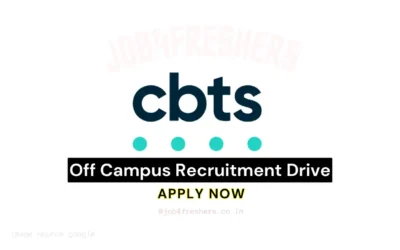 FRESHERS JOBS 1 CBTS hiring Associate Software Engineer for Chennai Office | Apply Now