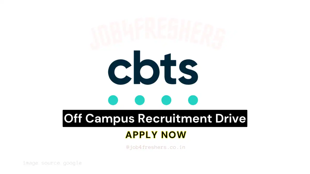 CBTS hiring Associate Software Engineer for Chennai Office | Apply Now ...