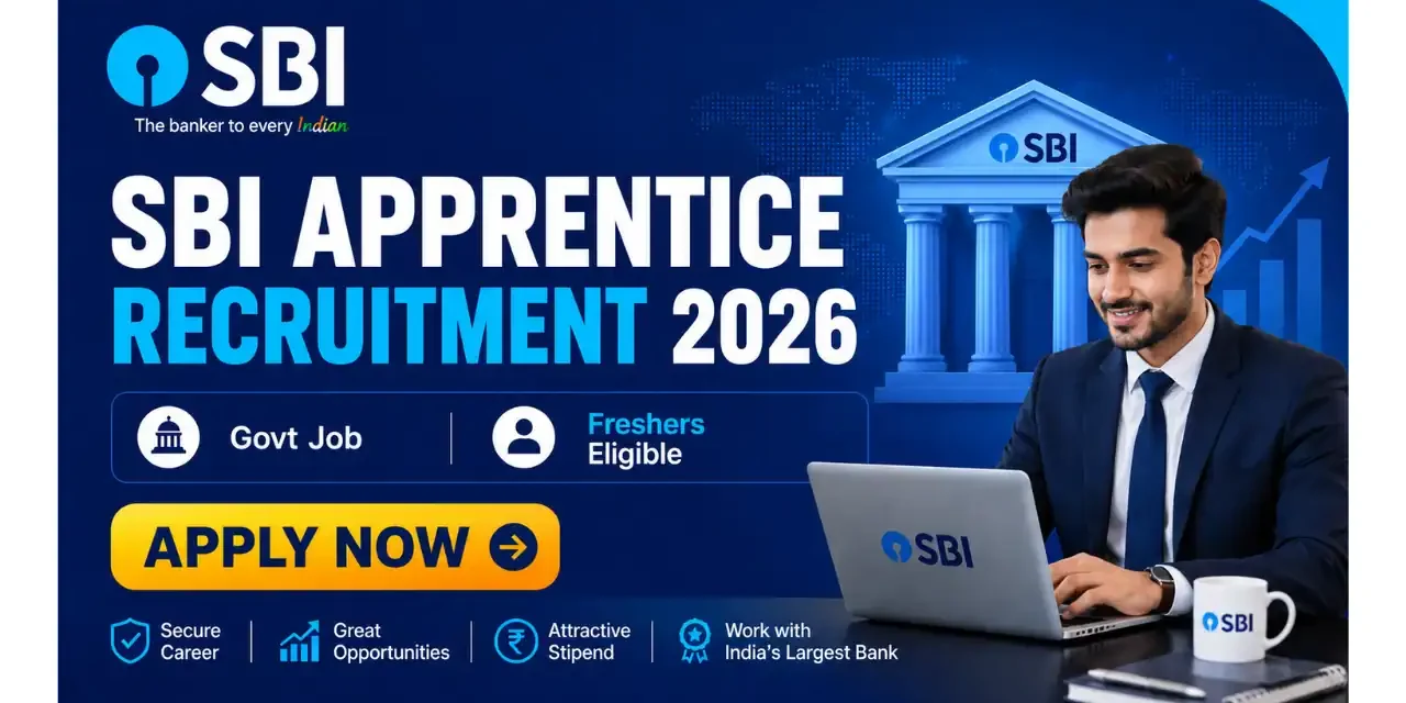 SBI Apprentice Recruitment Drive | Notification for 7150 Apprentices Posts