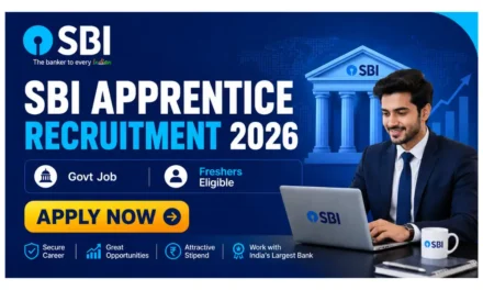 SBI Apprentice Recruitment Drive | Notification for 7150 Apprentices Posts