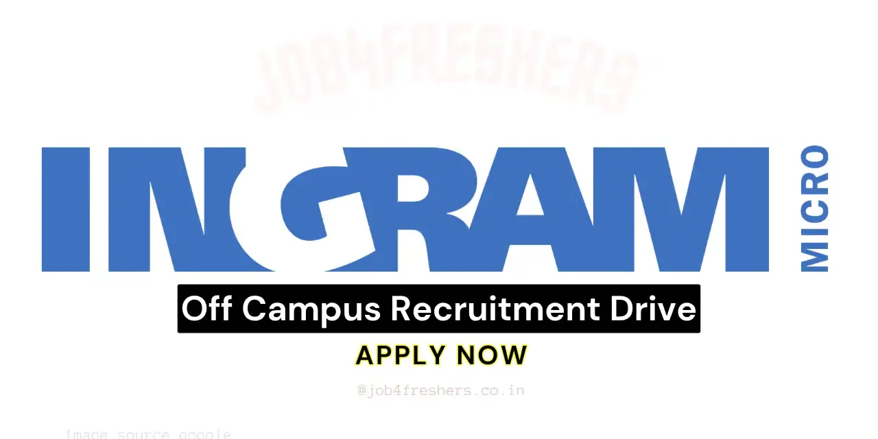 Ingram Graduate Engineer Trainee Vacancy | Mumbai & Chennai | BE/ BTech