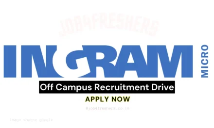 Ingram Graduate Engineer Trainee Vacancy | Mumbai & Chennai | BE/ BTech